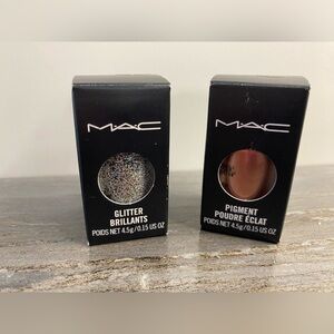 MAC Cosmetics Glitter and Pigment Duo - Multicolor and Bronze